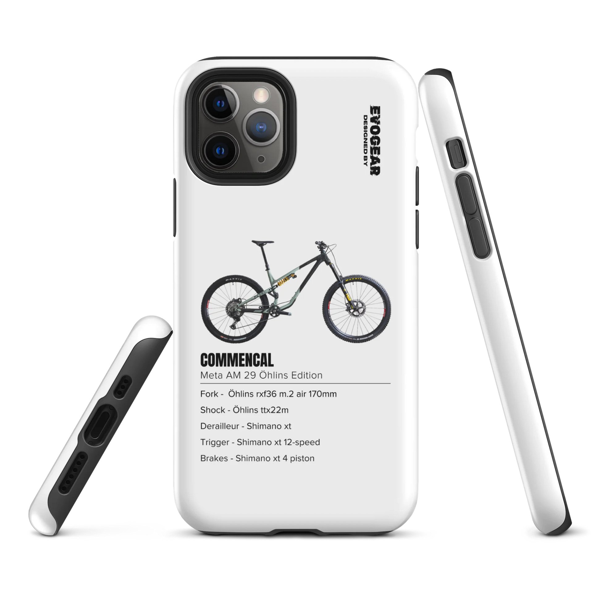 White Commencal Meta AM iPhone Case product image (3)
