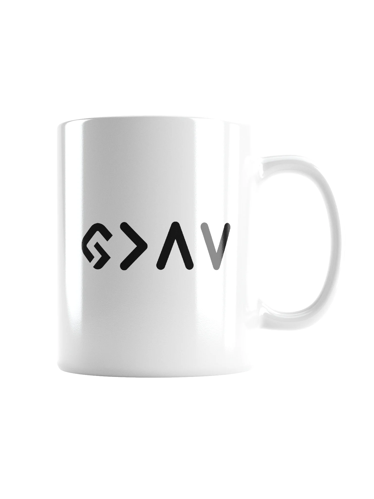 God is Greater Symbol Ceramic Mug – The Faith Habit Collection product image (1)
