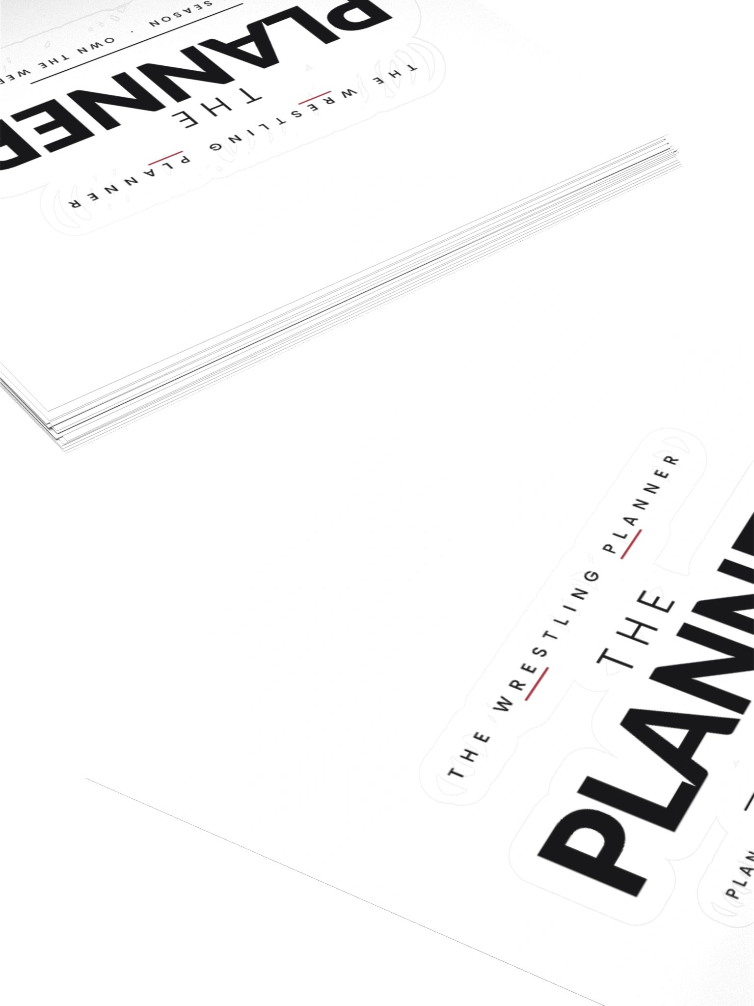 THE Planner. — Wrestling Sticker product image (10)
