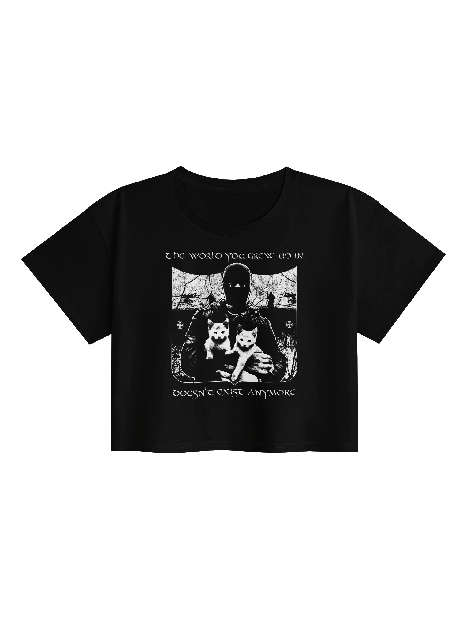 HARD TIMES CROPTOP BACKPRINT product image (1)