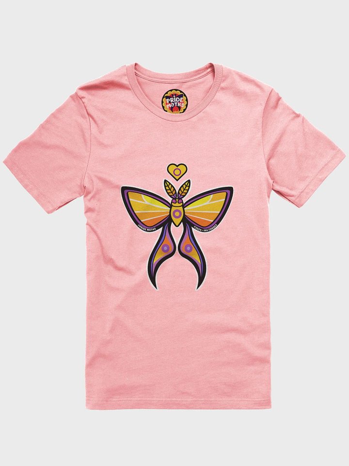 № 9 | INTERSEX PRIDE MOTH | SHORT SLEEVE TEE | T-SHIRT product image (1)