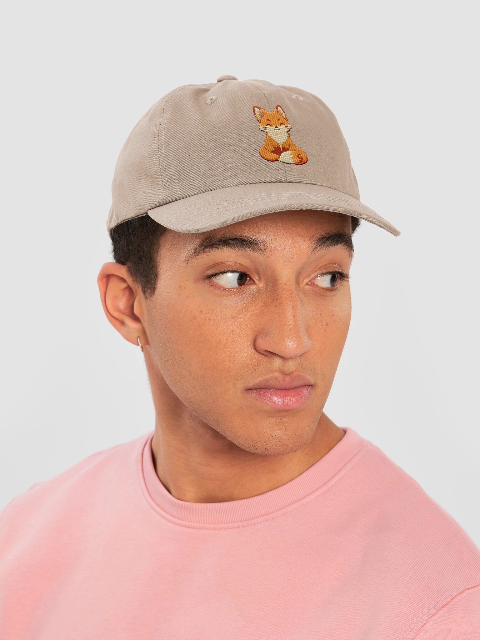 Soft Kitsune Fox Dad Hat product image (6)