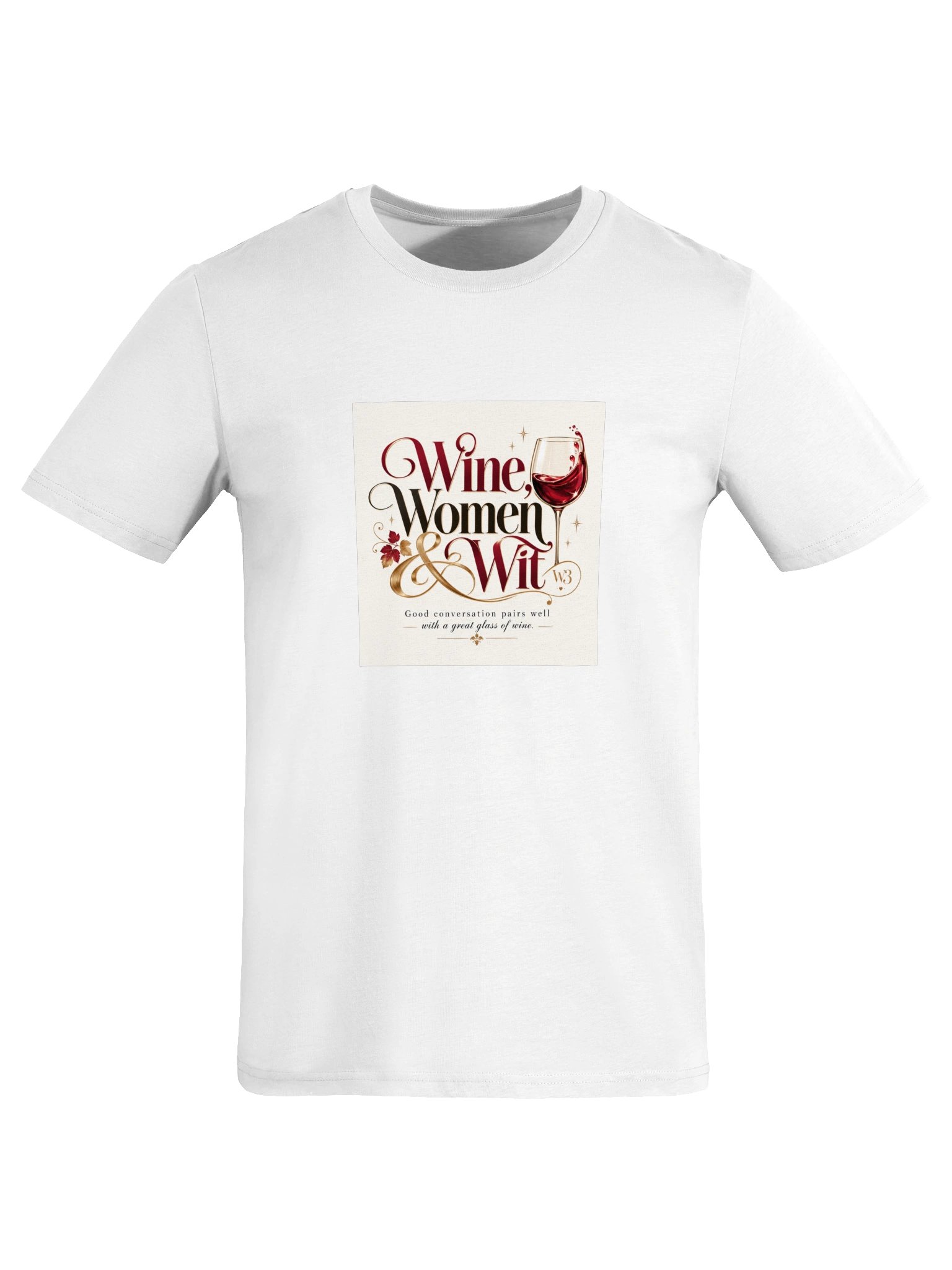 Wine, Women & Wit T-Shirt product image (5)