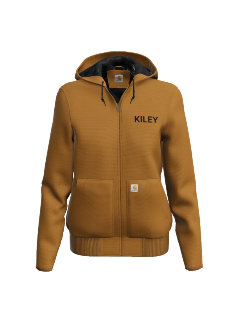 KILEY Women's Carhartt Loose Fit Washed Duck Insulated Active Jac product image (1)
