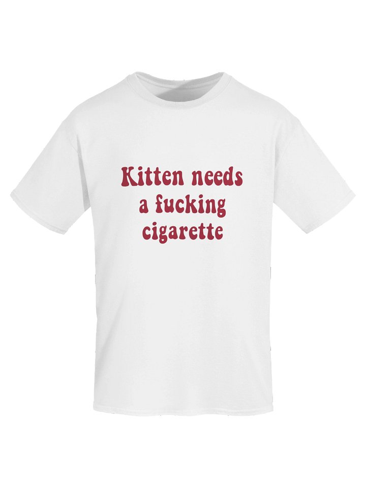 Kitten Needs a Fucking Cigarette Shirt product image (112)
