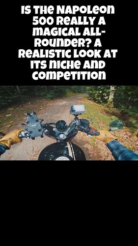 Is the Napoleonbob 500 really a magical all-rounder? A realistic look at its niche and competition

Music track: peach prosec...