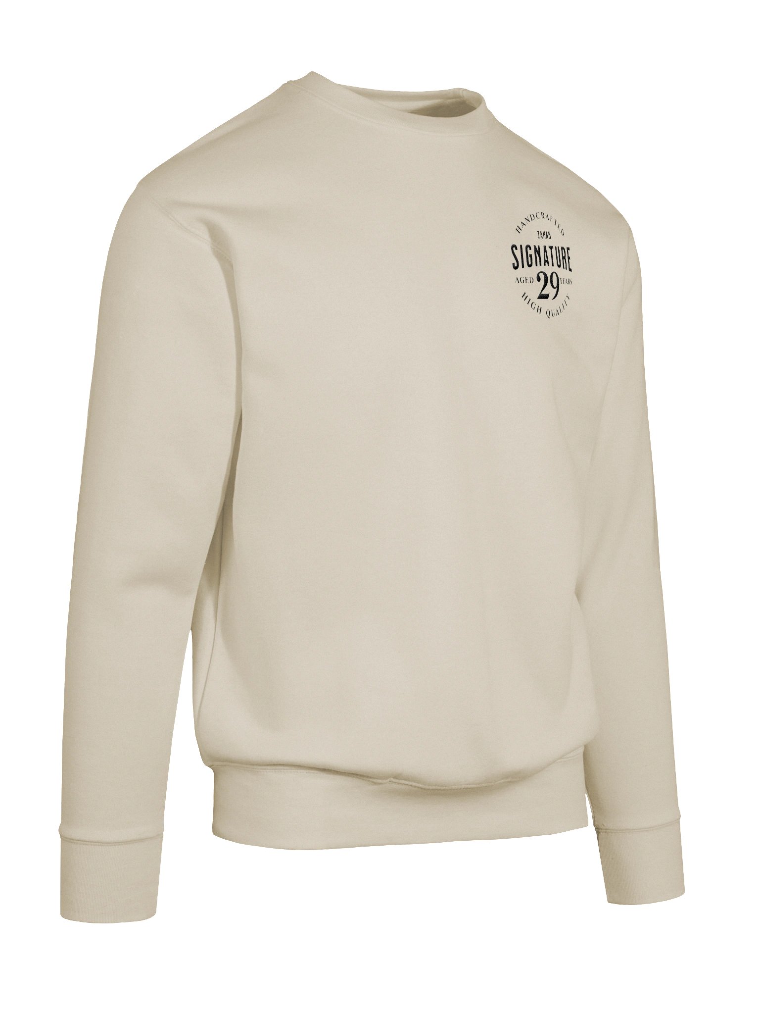Zahan Signature Midnight Black Premium Sweatshirt product image (10)