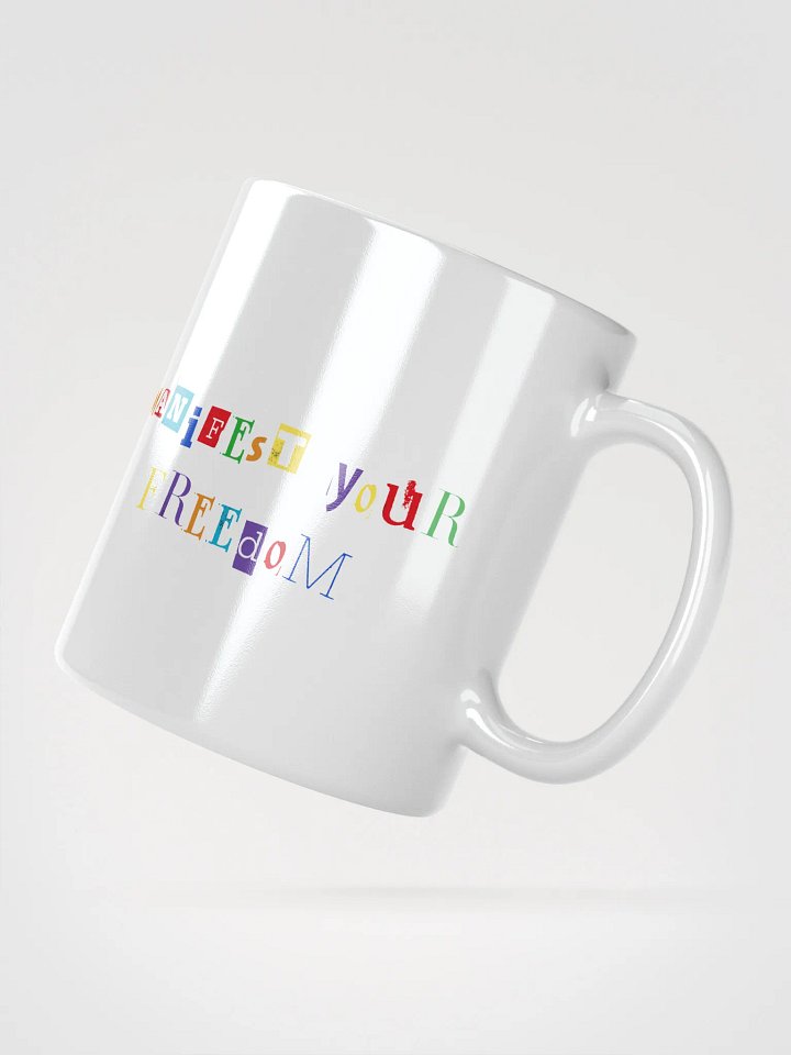 Head in the Clouds Glossy White Mug product image (4)
