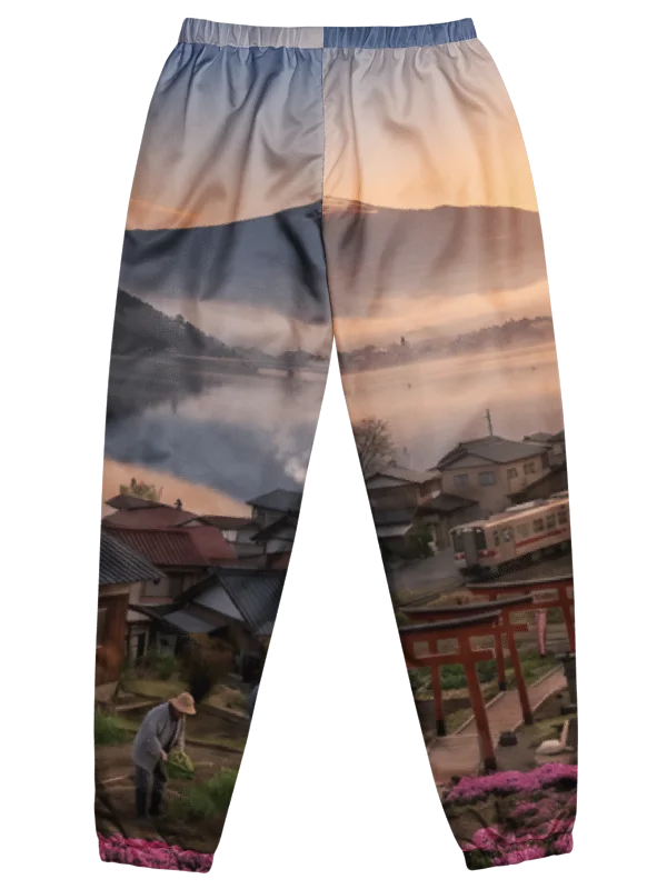 Mount Fuji Unisex Track Pants | Water-Resistant Streetwear product image (2)