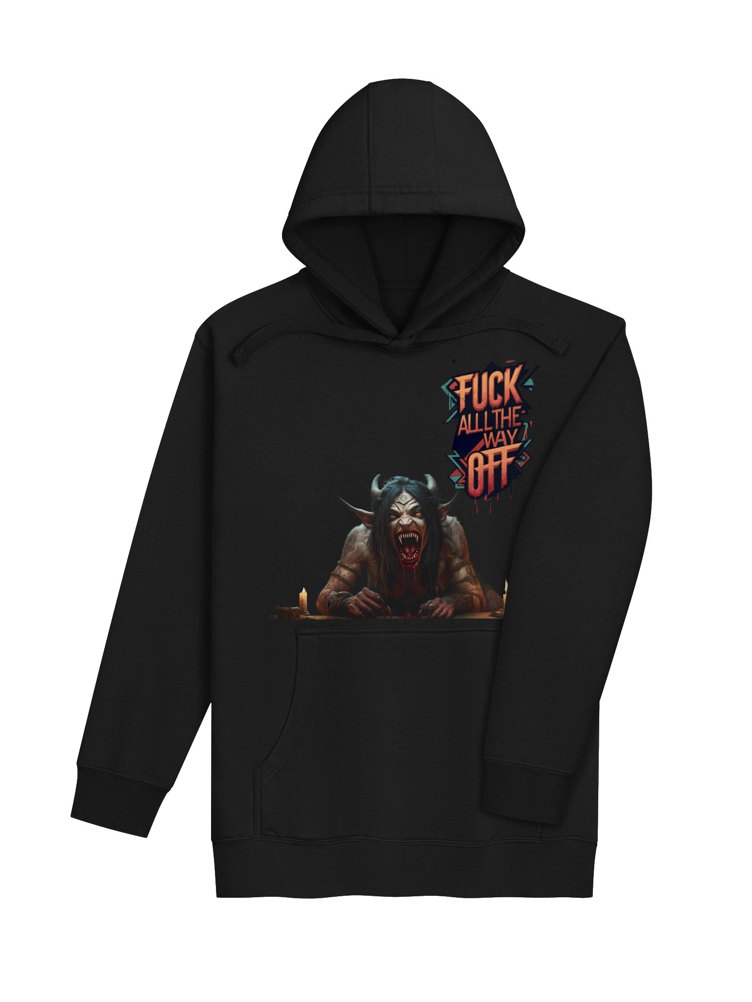 Demonic Fury Unisex Premium Hoodie product image (4)