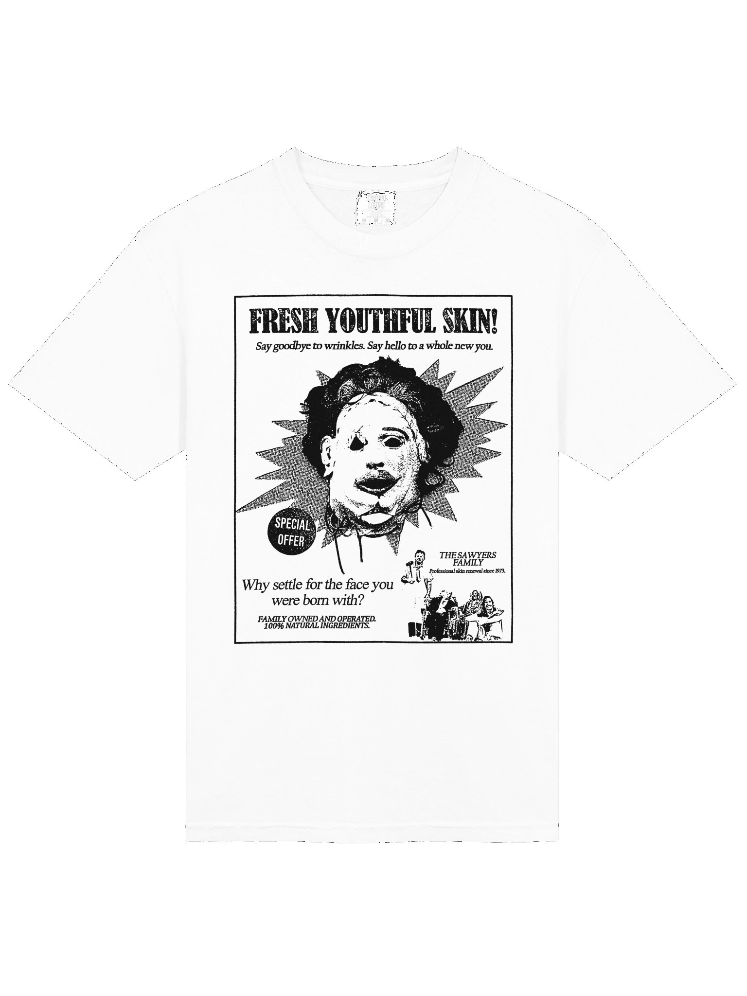 SKINCARE / LEATHERFACE T-SHIRT product image (11)