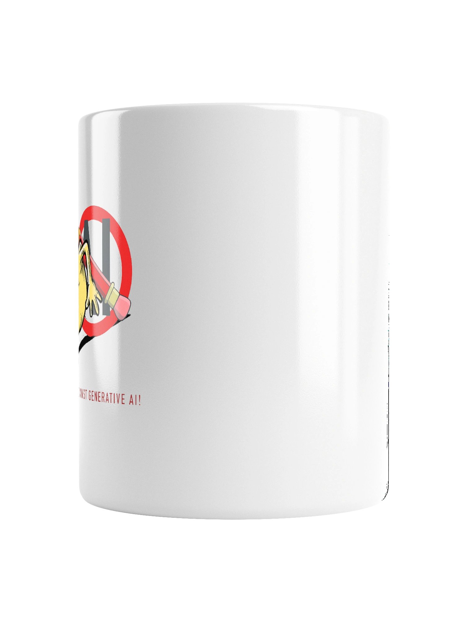 'Push Back' mug. product image (3)