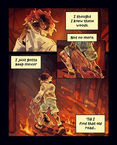 12/15 pages of my comic Don’t Borrow Trouble 🔥
.
Swipe to take a peek at Chapter 1 👀
.
Everyone who joins the mail club will ...