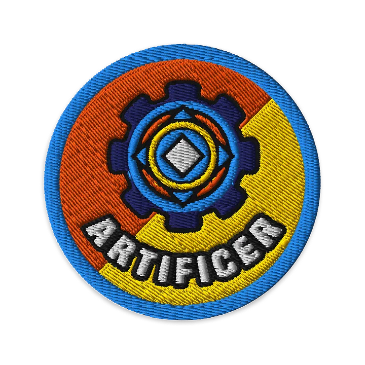 Battle Baubles Artificer Class Embroidered Patch product image (1)