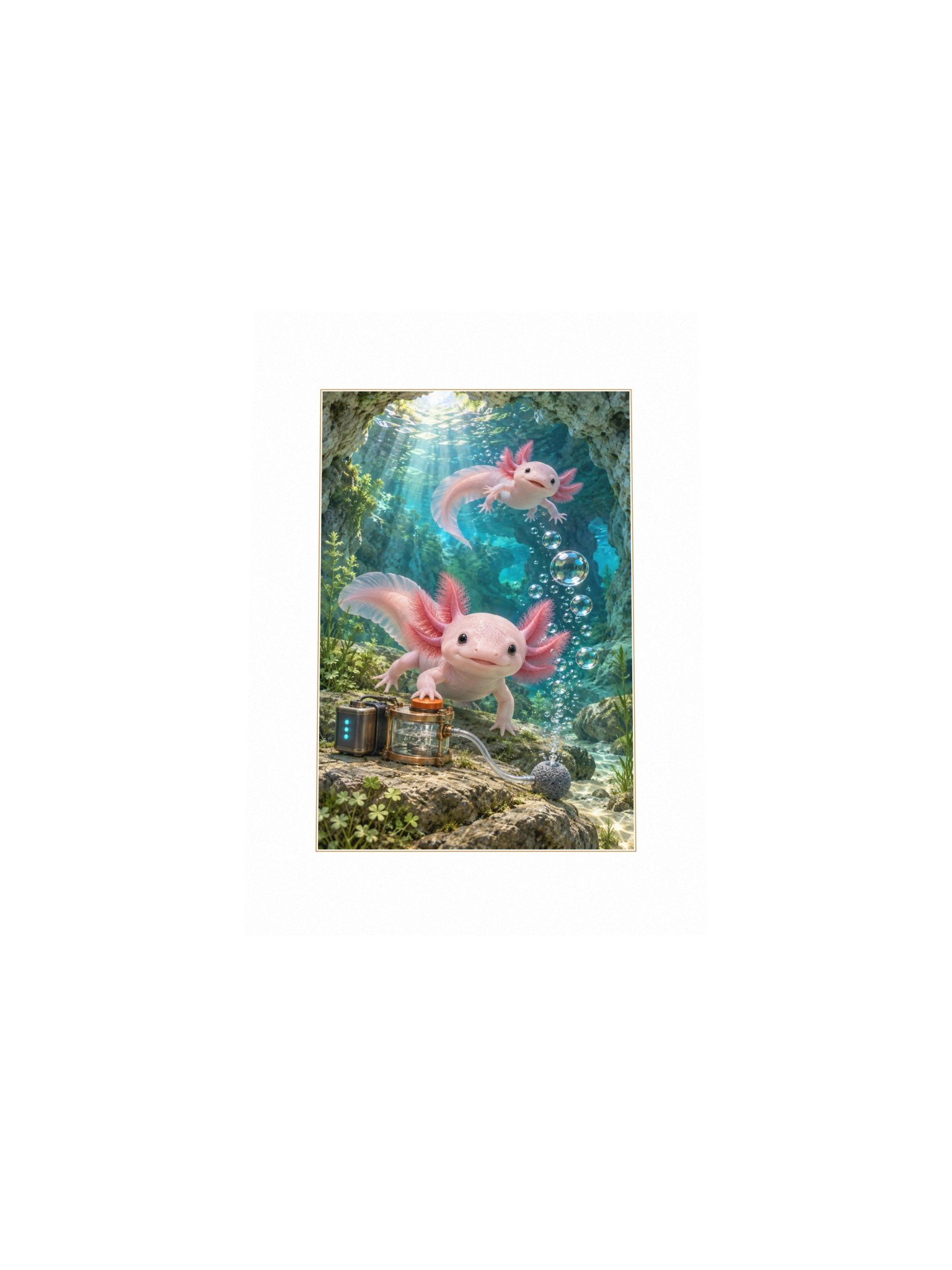 Bubble Buffer Small Art Print product image (4)