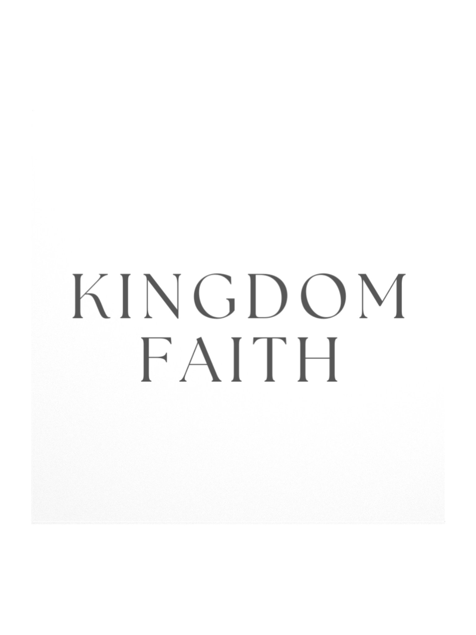 Kingdom Faith Sticker product image (1)