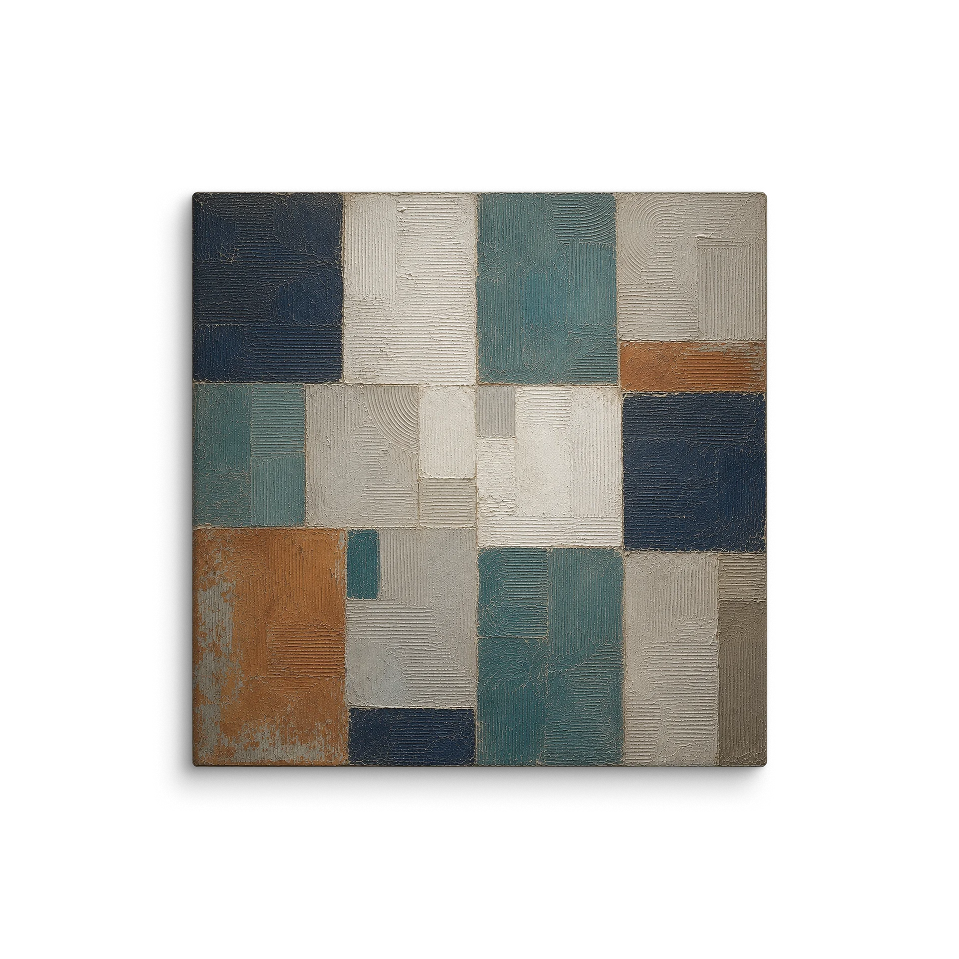 Plaster Palette – Modern Geometric Canvas Wall Art product image (2)