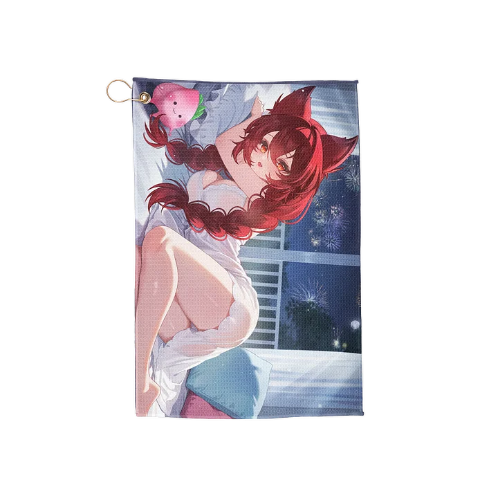 HAPPY ANNIVERSARY! 6Y STREAMER-VERSARY GOLF TOWEL product image (1)