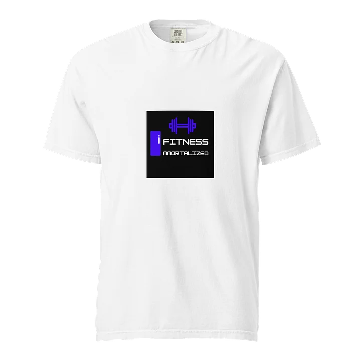 Immortalized Fitness White T-Shirt product image (1)