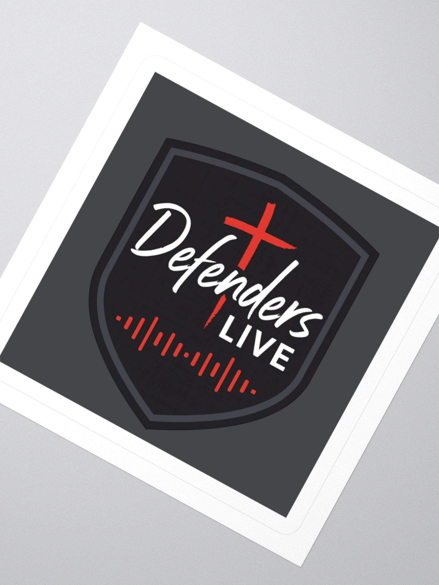Defenders LIVE Shield Graphic Sticker product image (2)