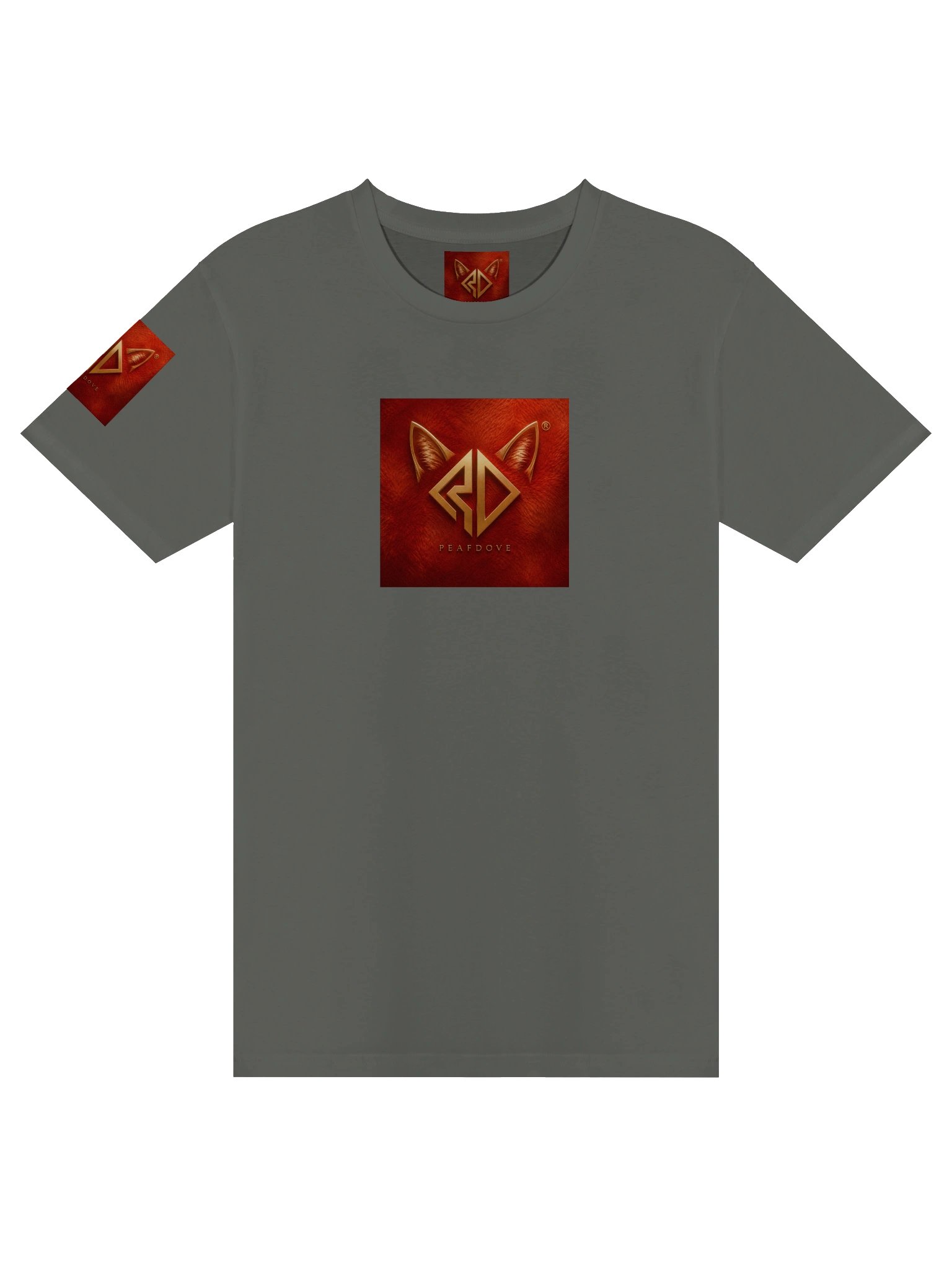 PEAFDOVE® CAT HEAD — Grey Ember Signature Shirt product image (1)