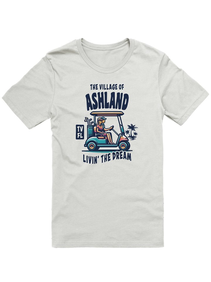 The Village of Ashland TV FL Golf Cart Design T-Shirt product image (6)