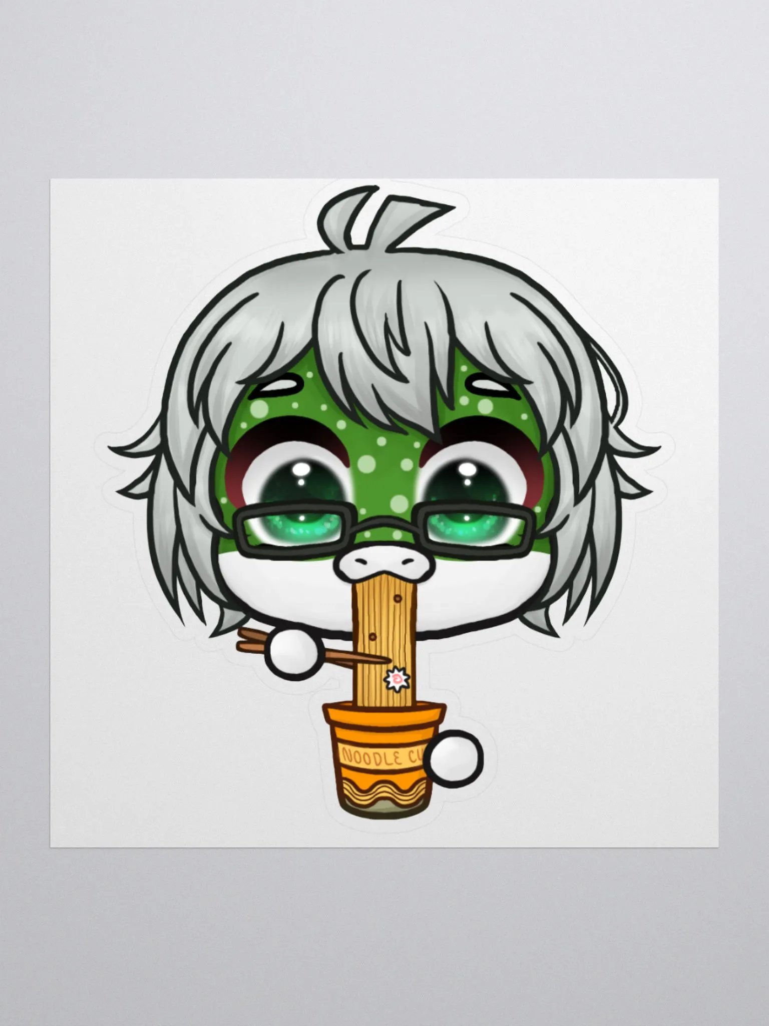 Ikari Noodle Cup Sticker product image (1)
