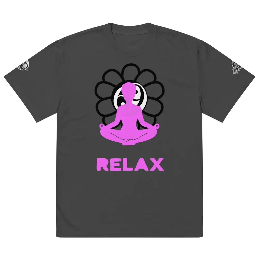 Zen Harmony Pink | Oversized Tee product image (4)