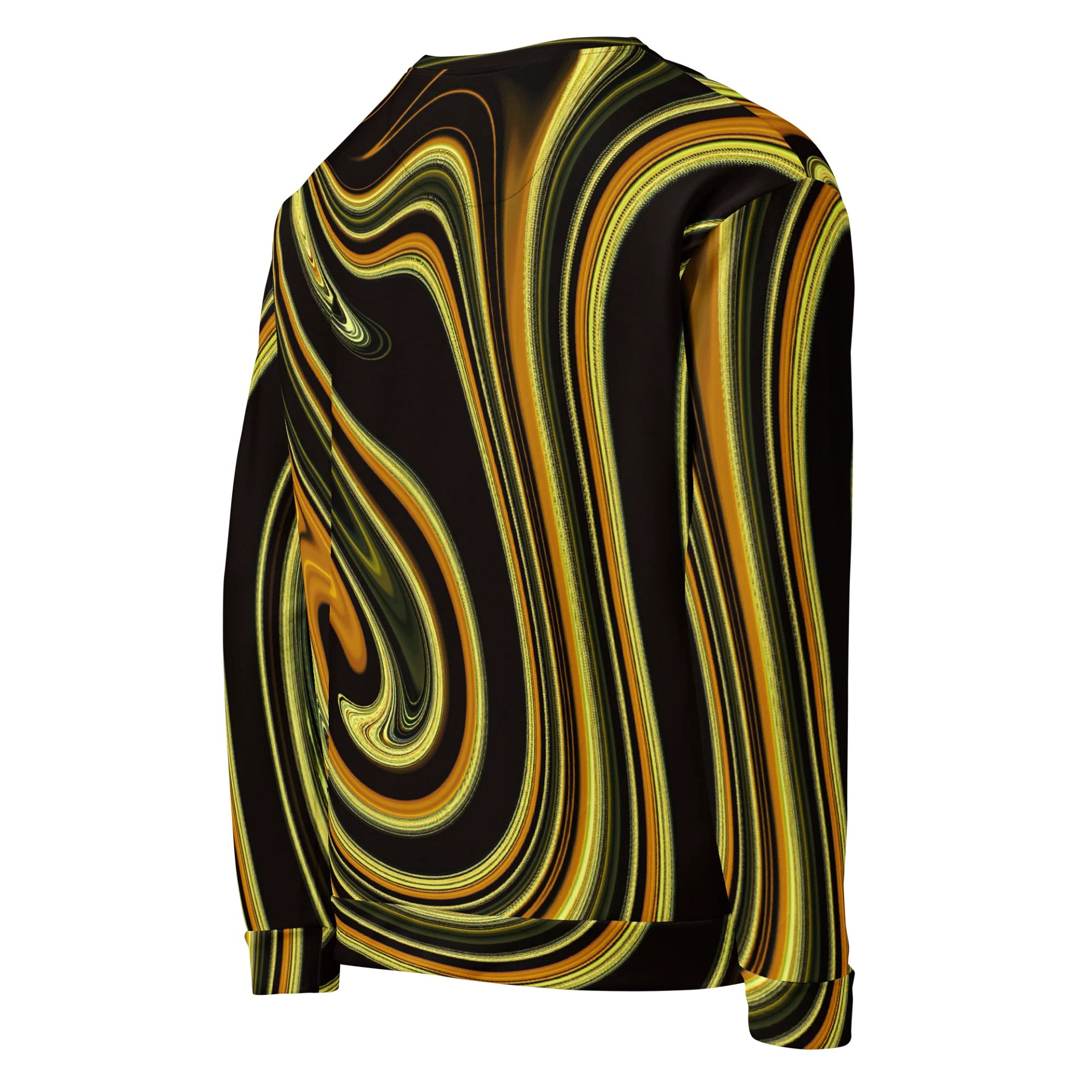 Golden Genesis Swirl | Recycled Sweatshirt product image (4)