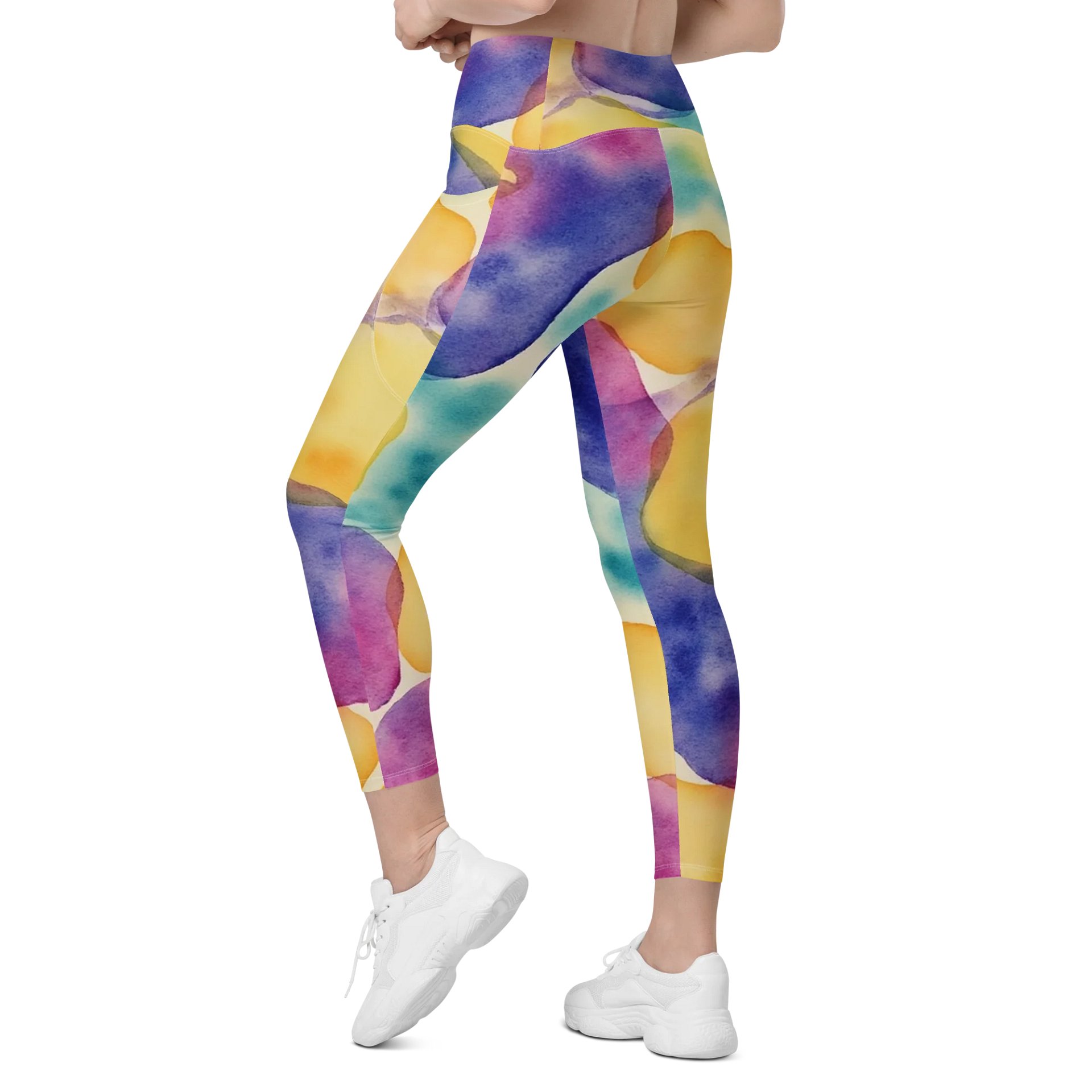 Barry Grady 'Blossom Breeze' Crossover Leggings product image (7)