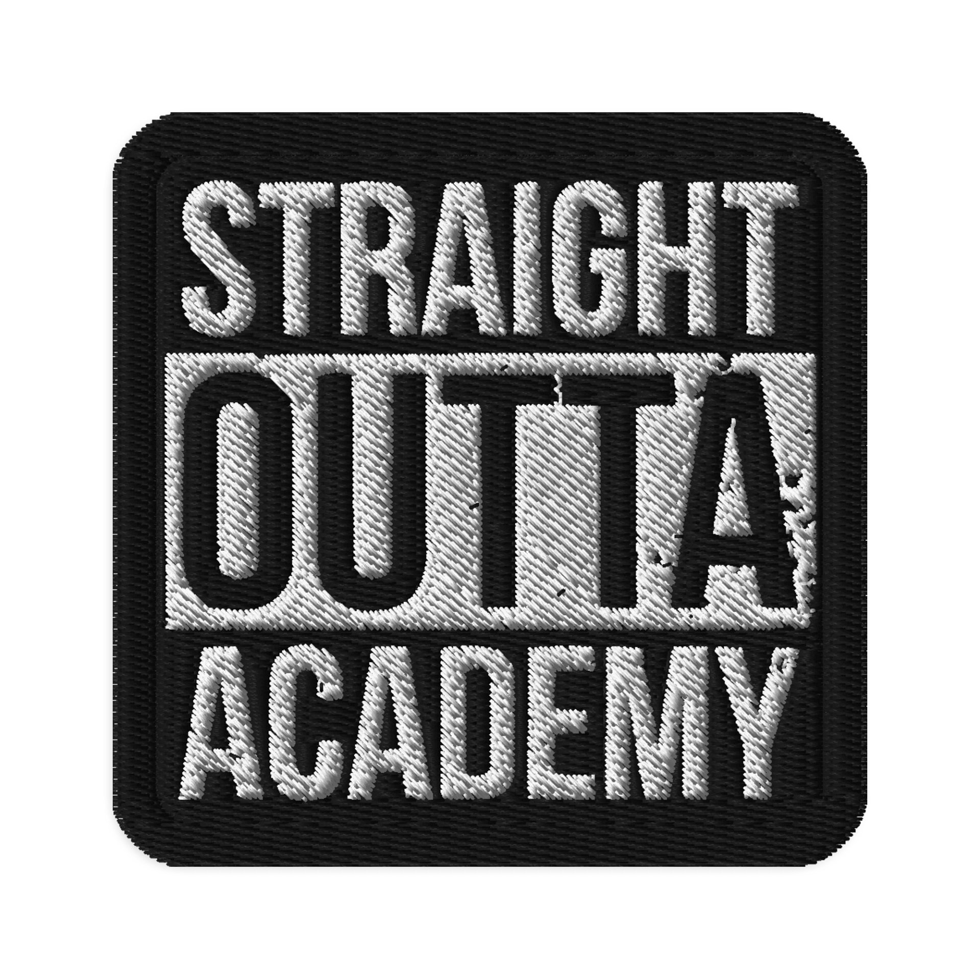 Outta Academy Embroidered Patch product image (1)
