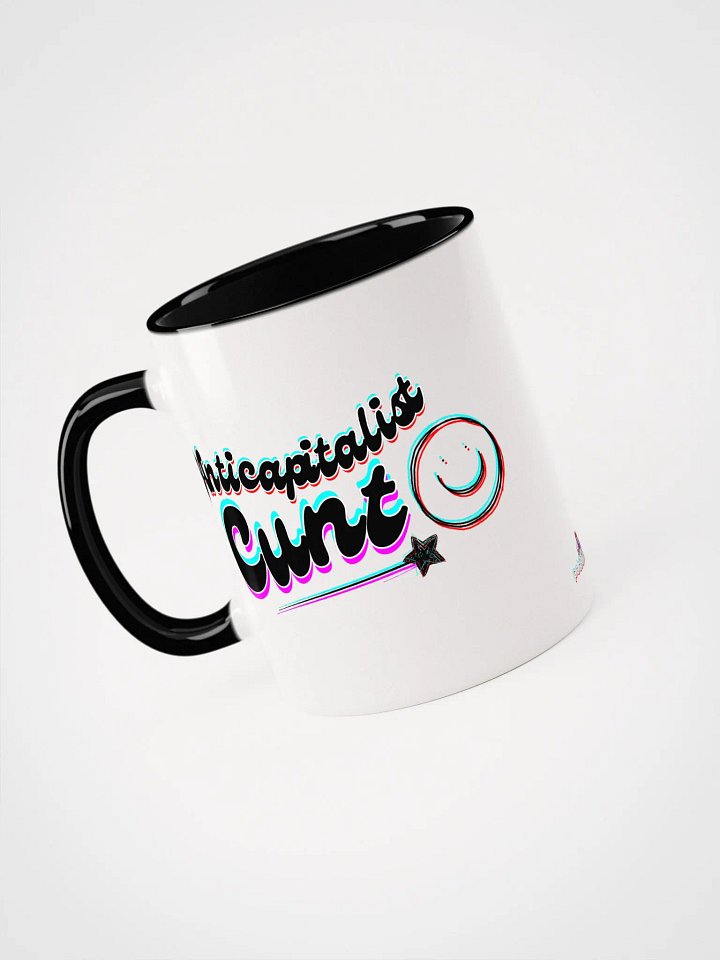 ANTICAPITALIST C*NT duocolor mug product image (1)