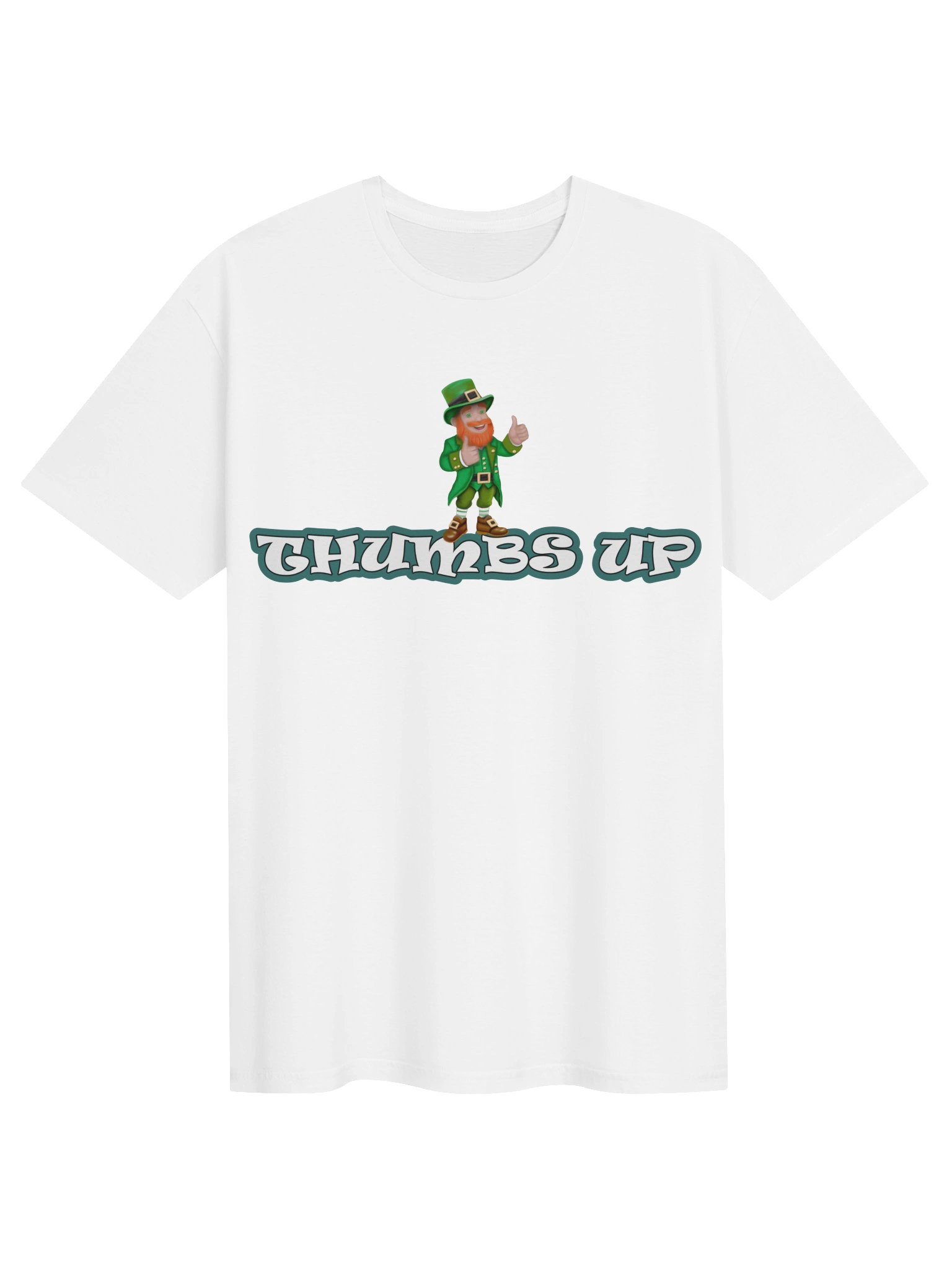 Leprechaun "THUMBS UP" T-Shirt. Unisex Gildan Softstyle T-Shirt product image (1)