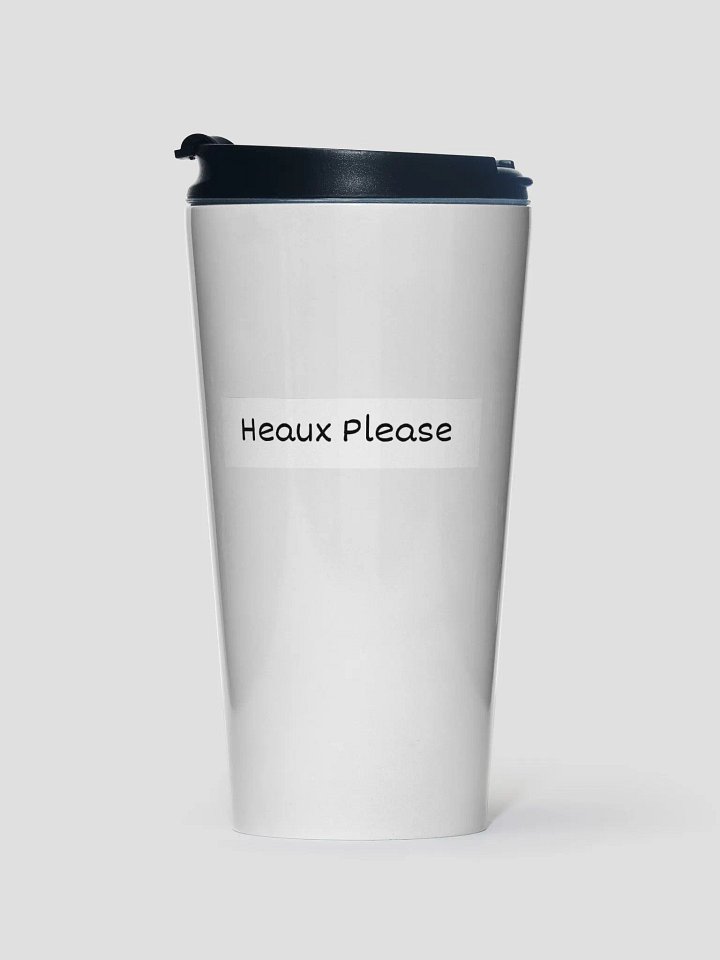 Black & White Heaux Please Travel Mug product image (1)