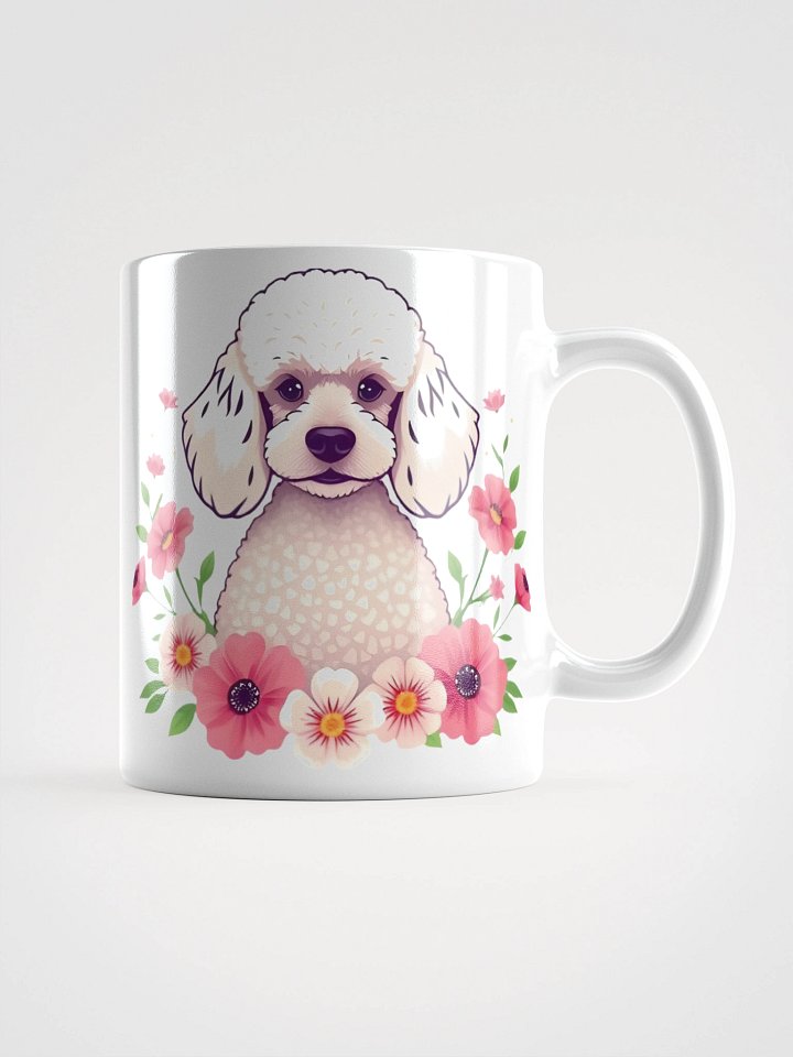 Floral Poodle Mug product image (1)