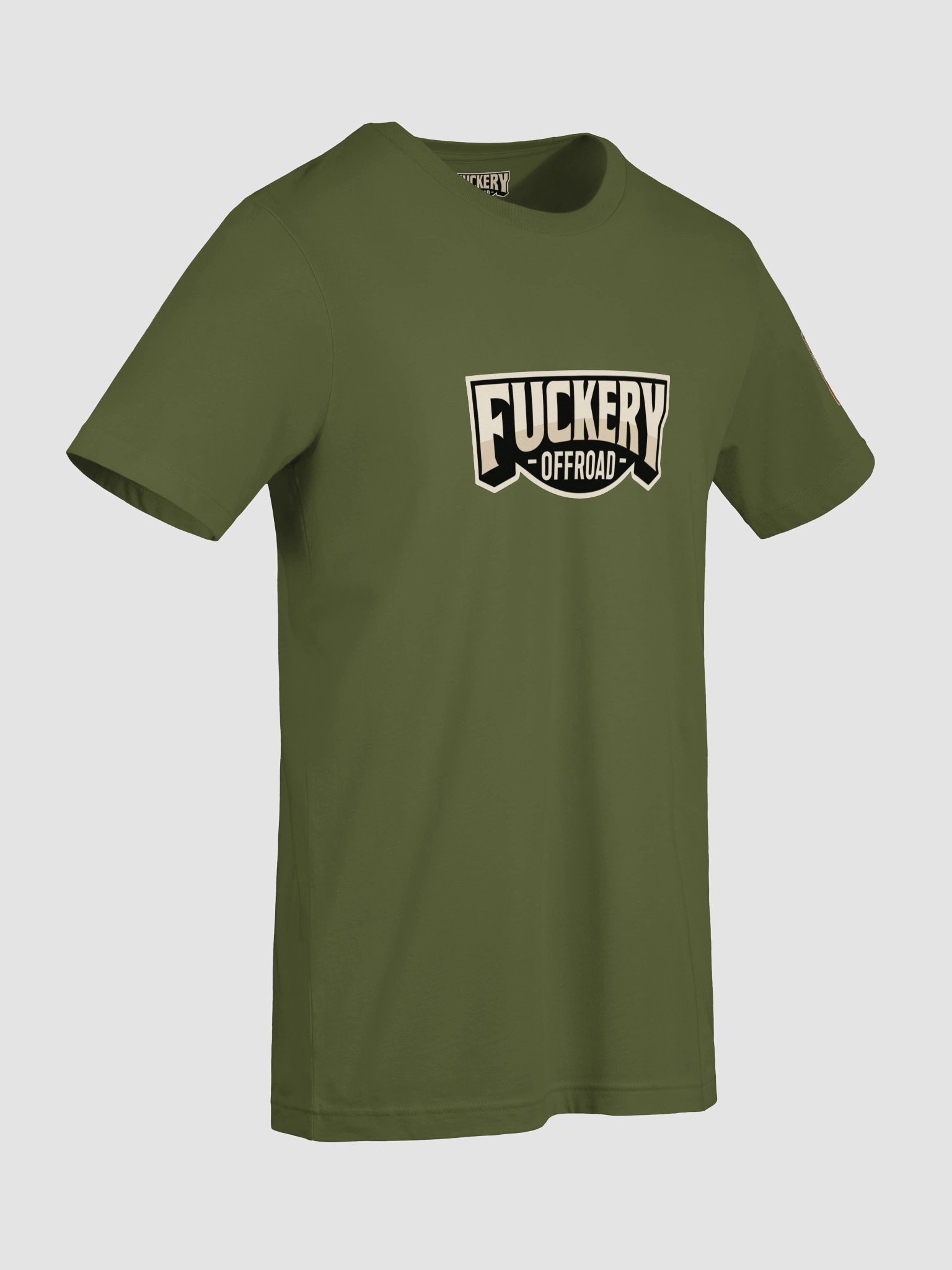 Unisex t-shirt with Fuckery Text Logo and unauthorized definition (Dark colours) product image (69)