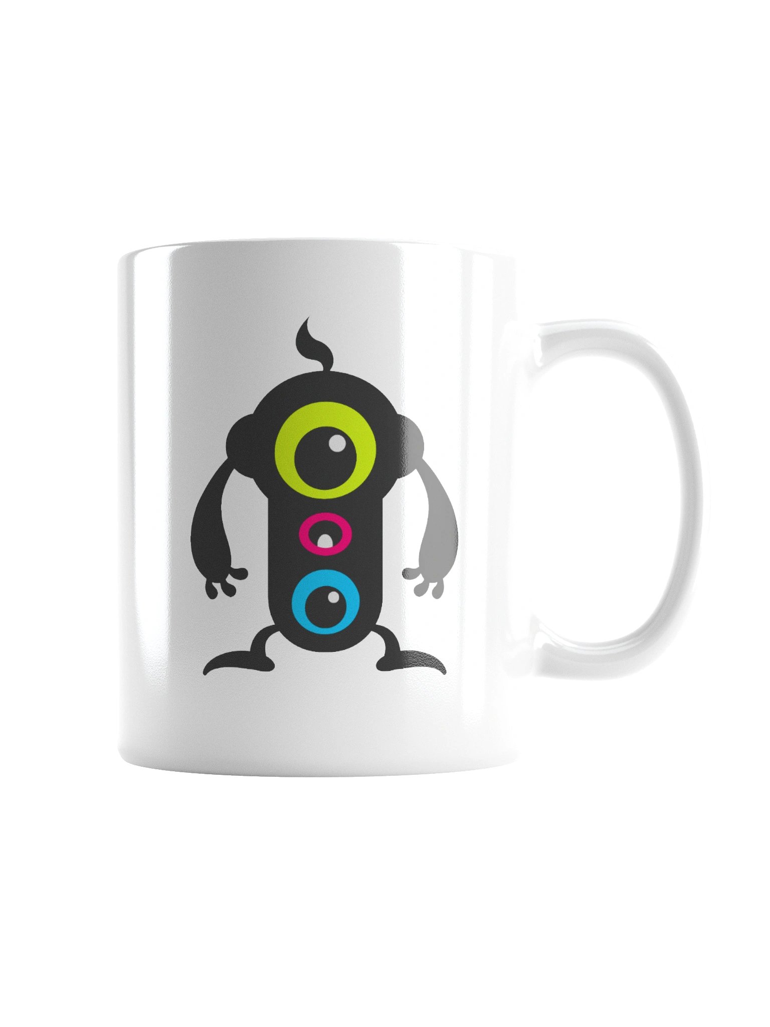 Monsters White Glossy Mug product image (3)
