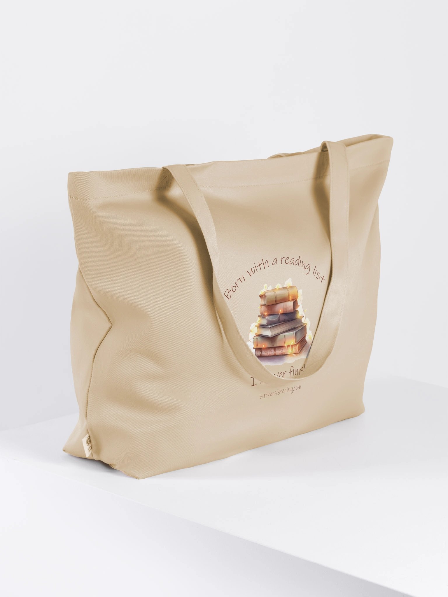 Born with a Reading List Tote product image (4)