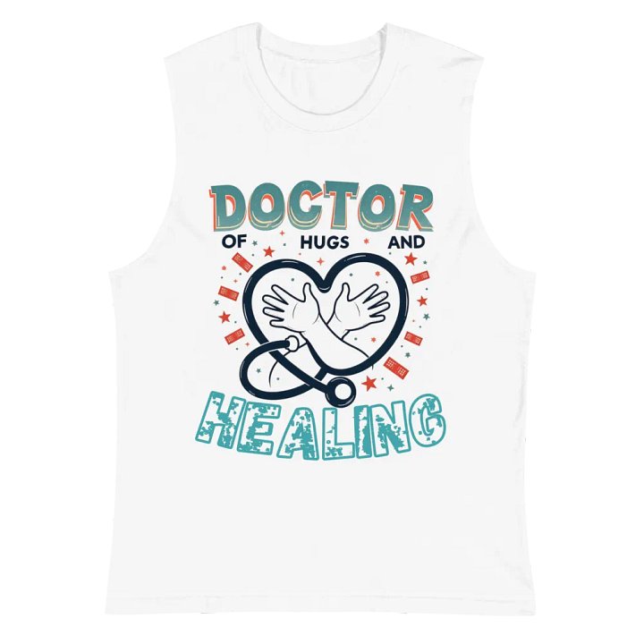 Doctor of Hugs Muscle Tank product image (2)