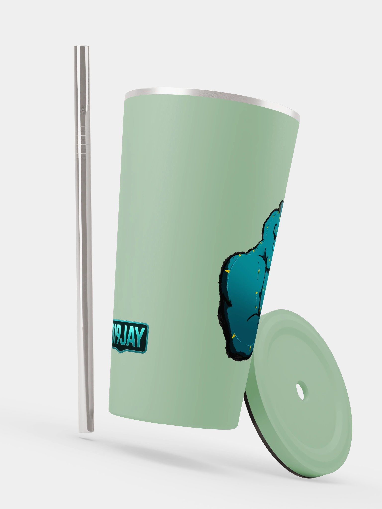 Cactus Killed Me Insulated Cup with Straw product image (6)