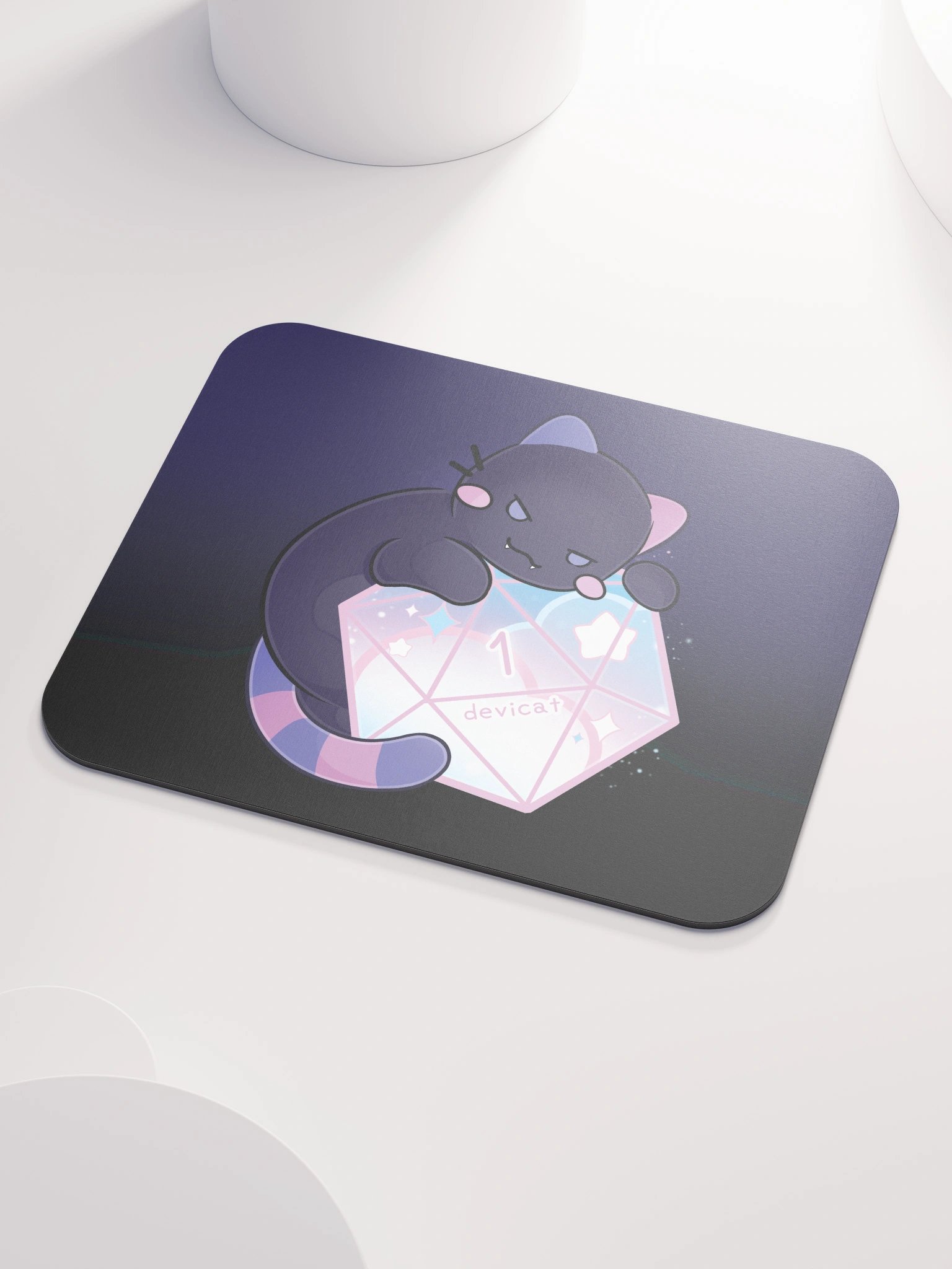 CandiCat Void Cat D20 2026 Mouse Pad product image (3)