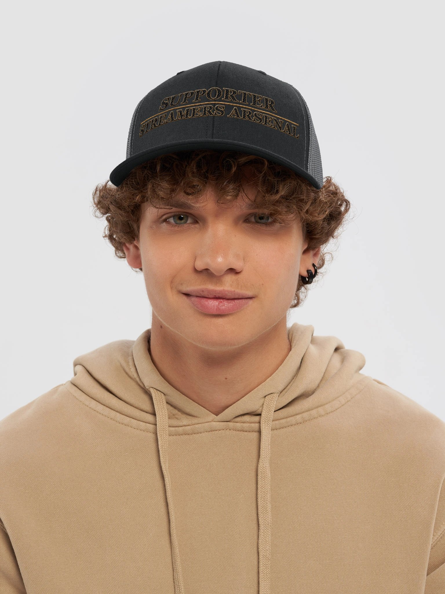 Supporter Trucker Cap (Brown) product image (28)