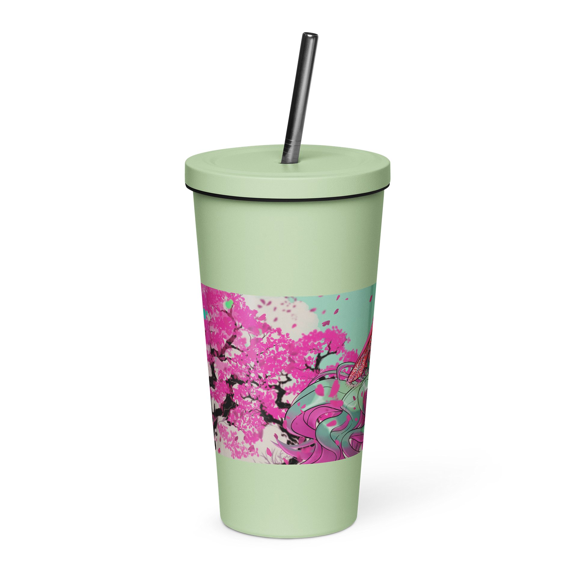 Sakura Mint Sippy Cup product image (4)