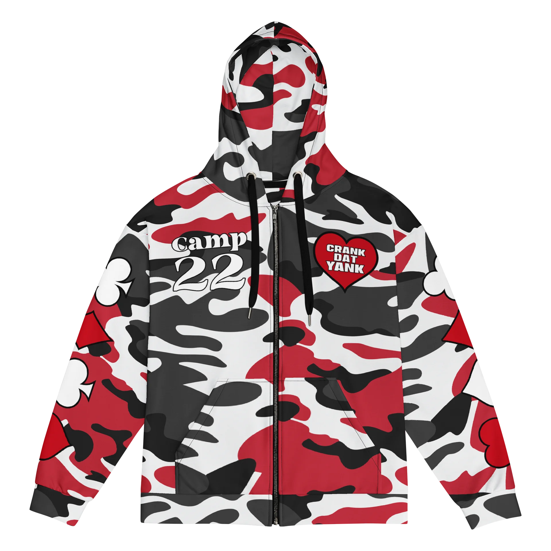 Crank Dat Yank Camo Hoodie product image (1)