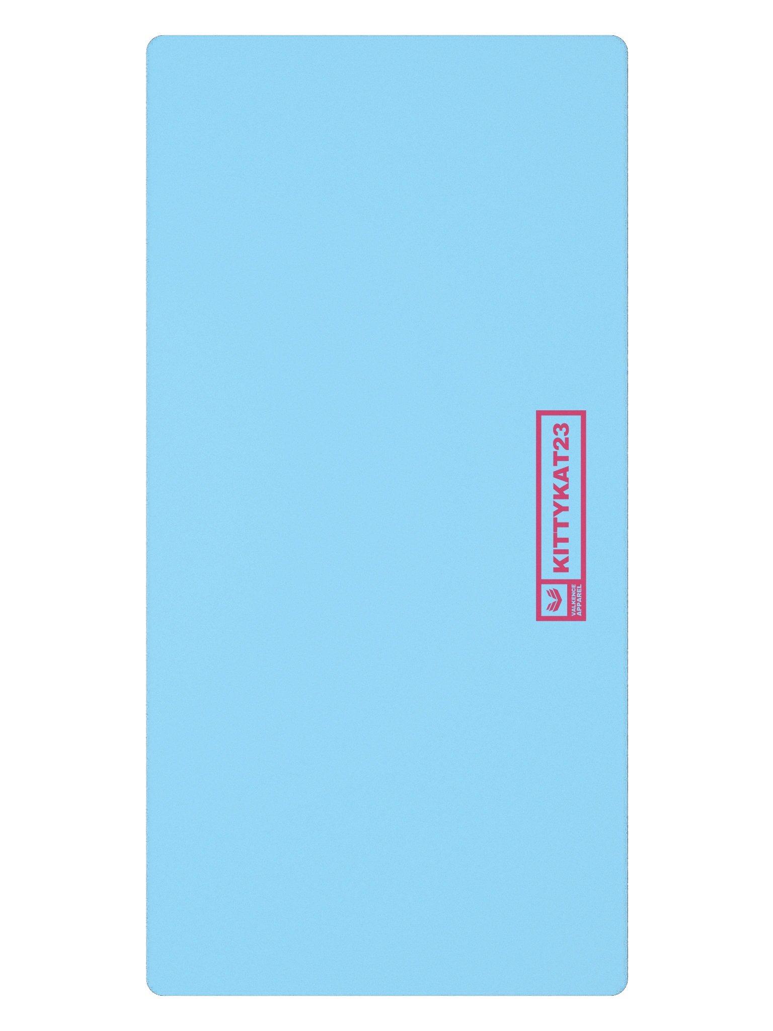 Kittykat23 Extended Gaming Mouse Pad - Light Blue product image (2)