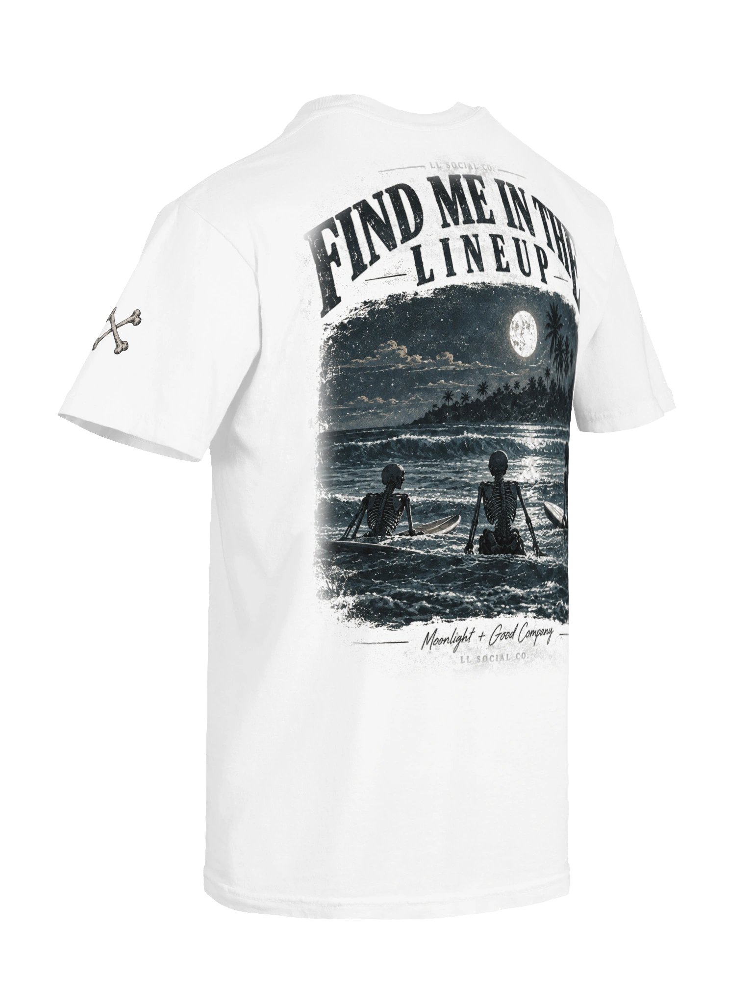 Find Me in the Lineup Comfort Colors Tee — Coastal Skellie Edit product image (8)