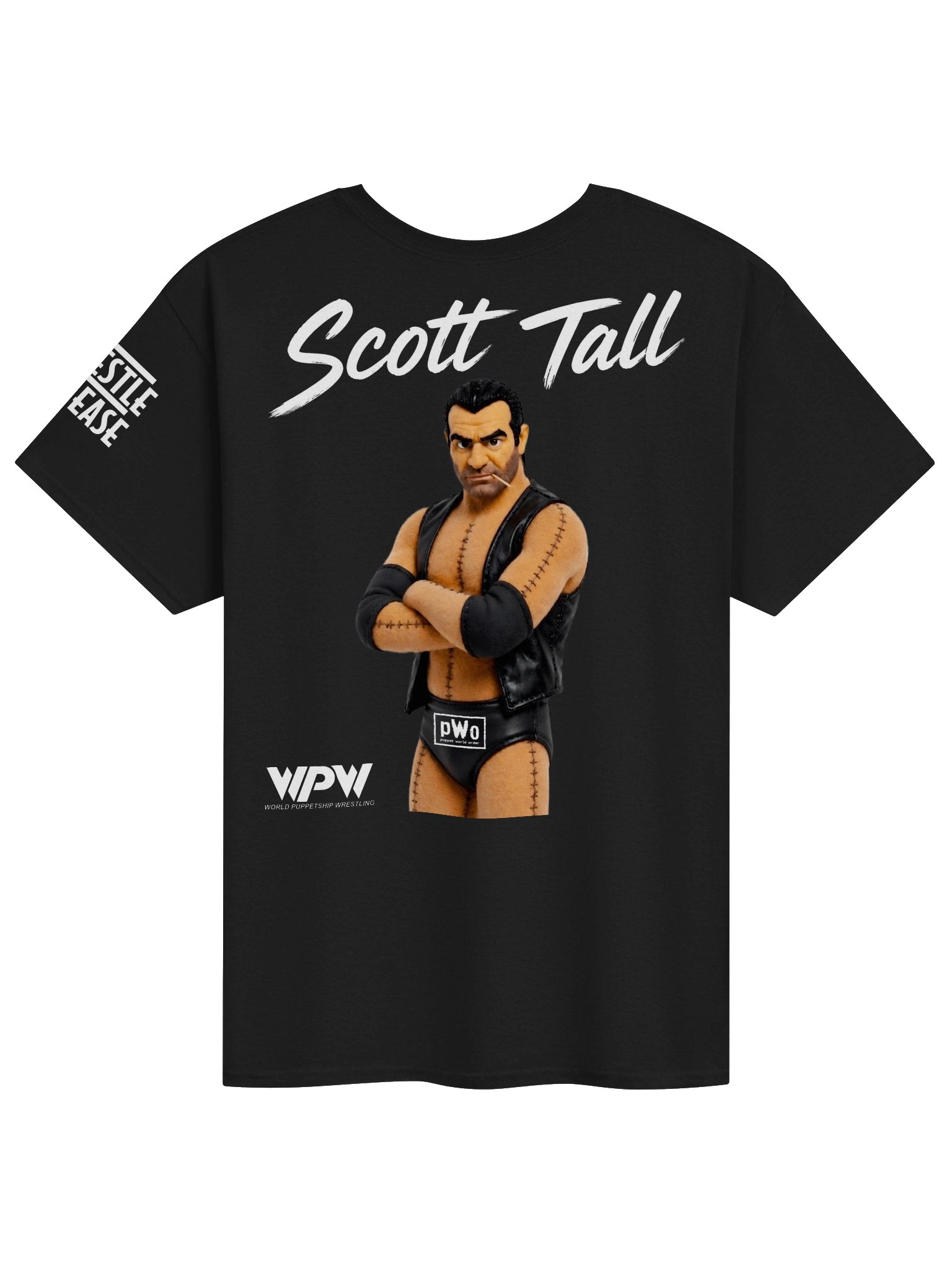 Scott Tall pWo Tee V2 w/ Sleeve & Back print product image (2)