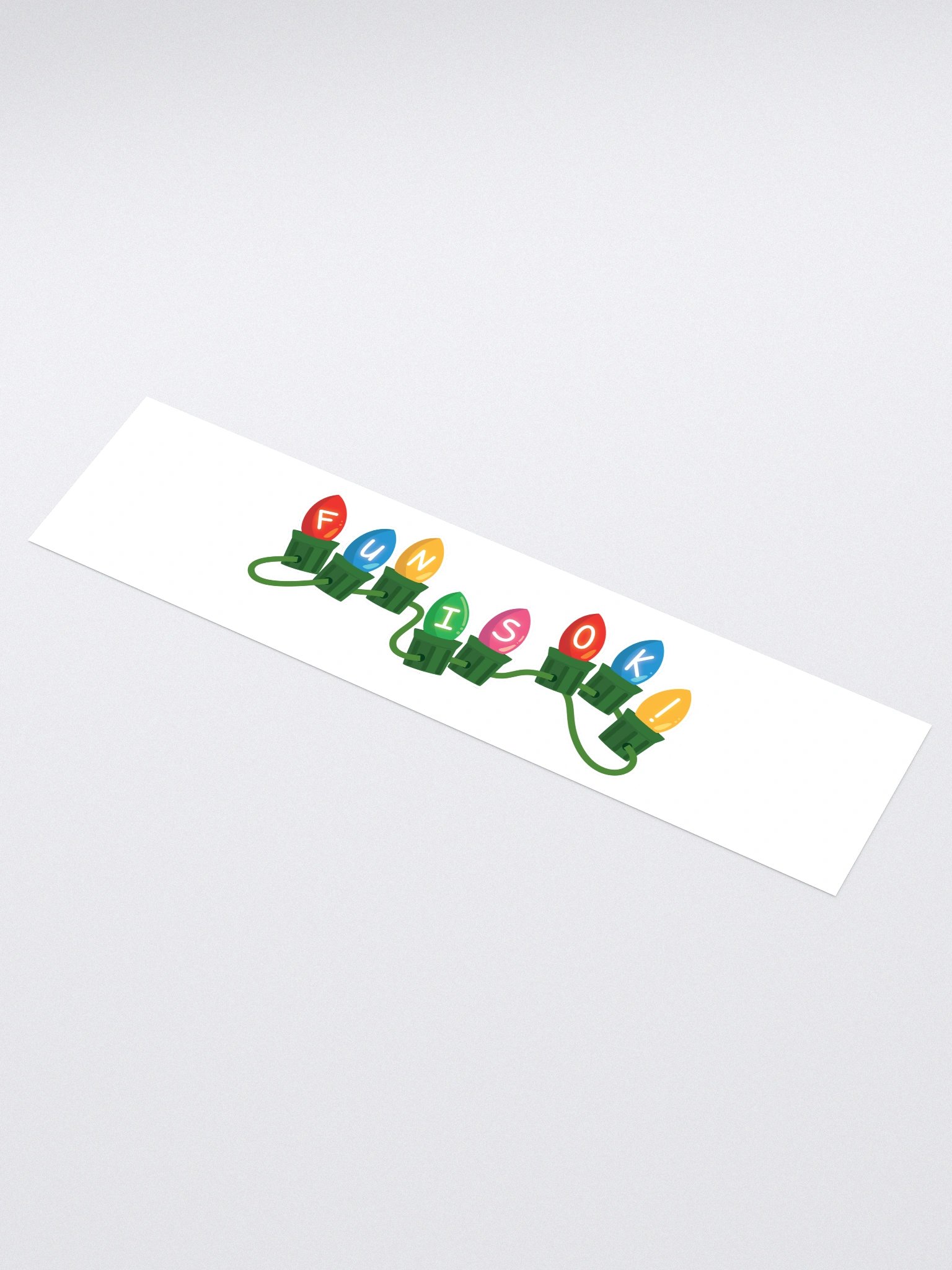 Fun Is OK Holiday Sticker product image (1)
