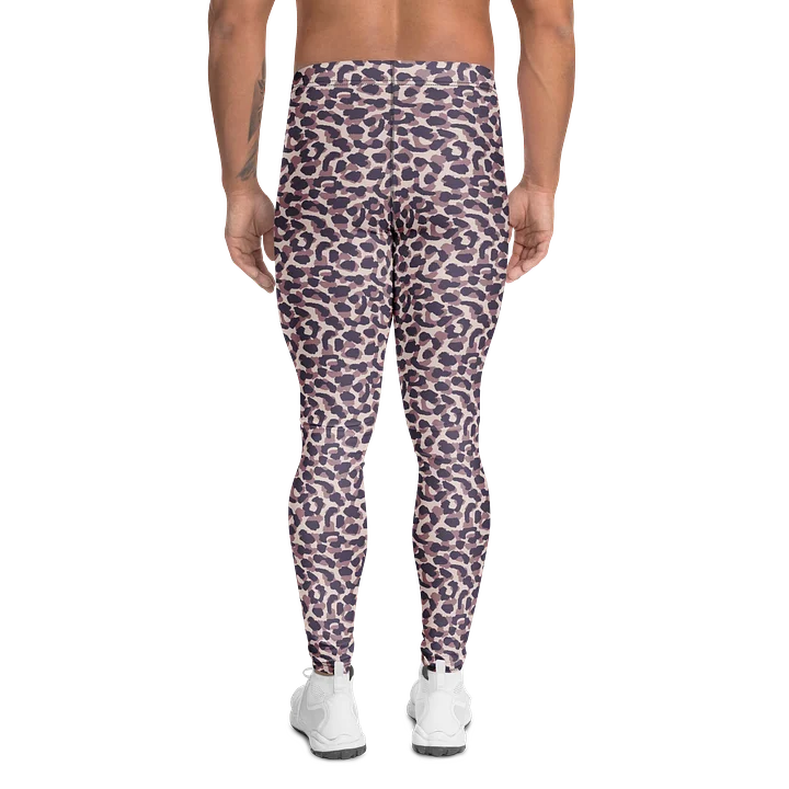 Comfortable Men's Leggings Bold Leopard Print product image (2)