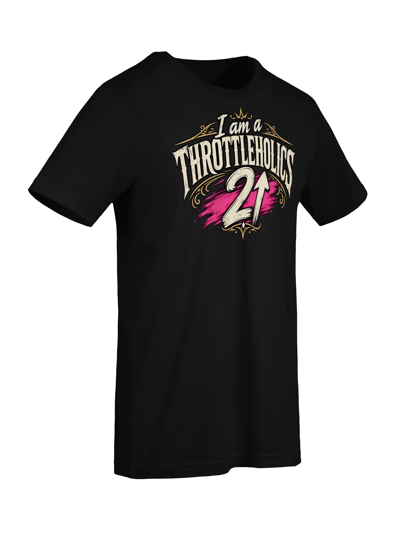 "I Am a Throttleholics 2 Up" Vintage Graphic Tee product image (7)